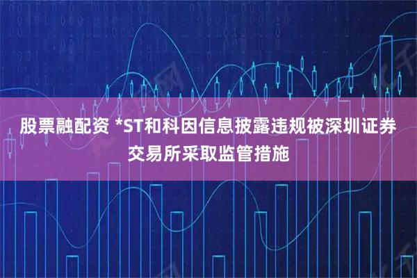 股票融配资 *ST和科因信息披露违规被深圳证券交易所采取监管措施